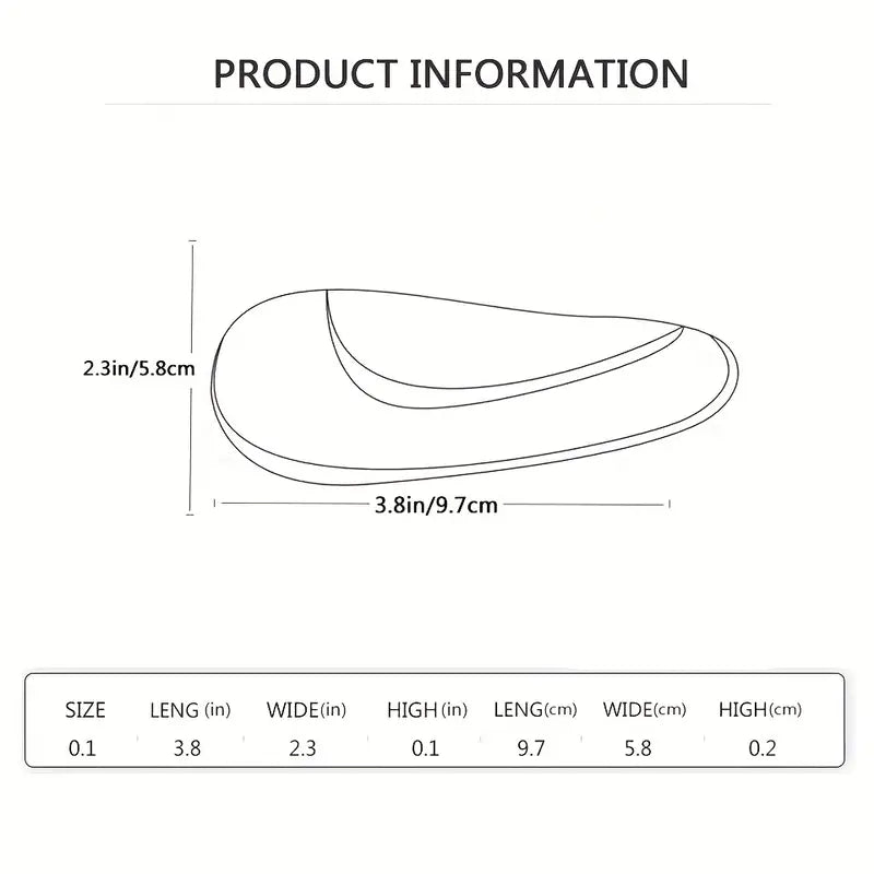 Pair Of High Arch Support Insole, Silicon Flat Foot Corrector, Cushion Insert Gel Orthopedic Pad, Orthopedic Arch Support Insole, Wedge Shoe Insert for Women Men, Reusable Arch Inserts for Plantar Fasciitis Pair Of High Arch Support Insole, Silicon Flat Foot Corrector, Cushion Insert Gel Orthopedic Pad, Orthopedic Arch Support Insole, Wedge Shoe Insert for Women Men, Reusable Arch Inserts for Plantar Fasciitis
